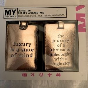 New MY CAR TAGALONGS Jet setter luggage tags